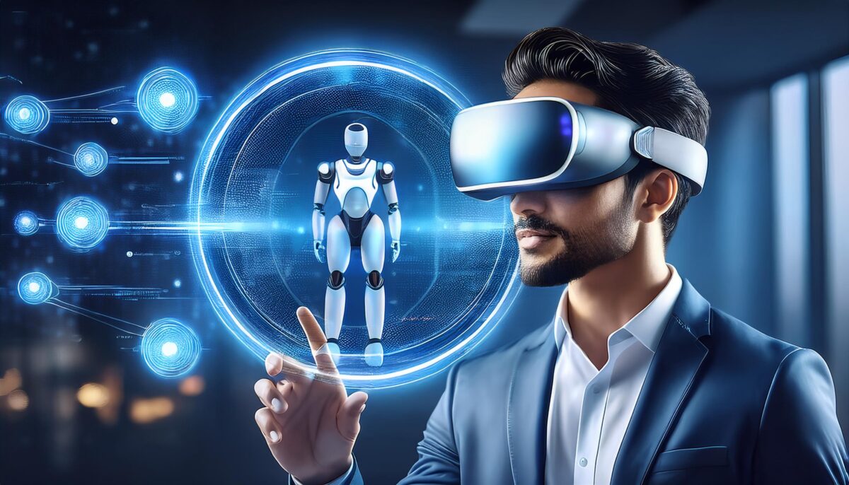 Business professional wearing VR headset interacting with holographic AI humanoid robot in futuristic digital interface, representing the future of AI-driven HR and recruitment technology #HRTech #HumanResources #Recruitment #Hiring #AICareers #FutureOfWork #VirtualReality #VR #ArtificialIntelligence #AIinHR #TechJobs #CareerOpportunities #JobSearch #ApplyNow #HRVietnam #HRUSA #DigitalTransformation #TalentAcquisition #Workforce #Innovation #trangDesigns #trangDesignsBrainfood 👉 Liên hệ Trang để được tư vấn 1-on-1. https://shop.beacons.ai/trang_designs/281246f7-7c98-4d6c-9349-4266e5f58d01. Trực tiếp và riêng tư đảm bảo tính chuyên nghiệp trên thương trường. 👉 Thêm nhiều bài viết hữu ích khác tại đây. https://www.linkedin.com/in/trangDesigns/details/featured -- Contact Trang for a private 1-on-1 consultation. Direct, confidential, and tailored to your business goals — ensuring professionalism and strategic clarity at every stage. 👉 Book 1 on 1 session here: https://shop.beacons.ai/trang_designs/281246f7-7c98-4d6c-9349-4266e5f58d01 Explore more in-depth insights, leadership perspectives, and practical design strategies on LinkedIn: 👉 https://www.linkedin.com/in/trangDesigns/details/featured