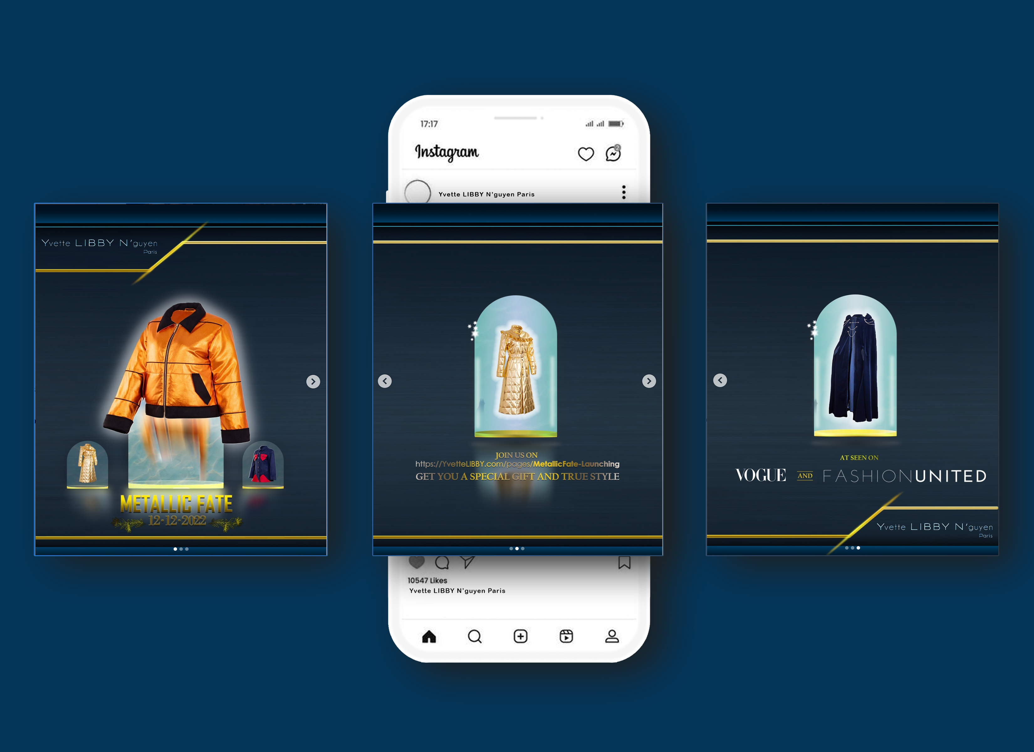 YvetteLIBBYNguyenParis with Instagram